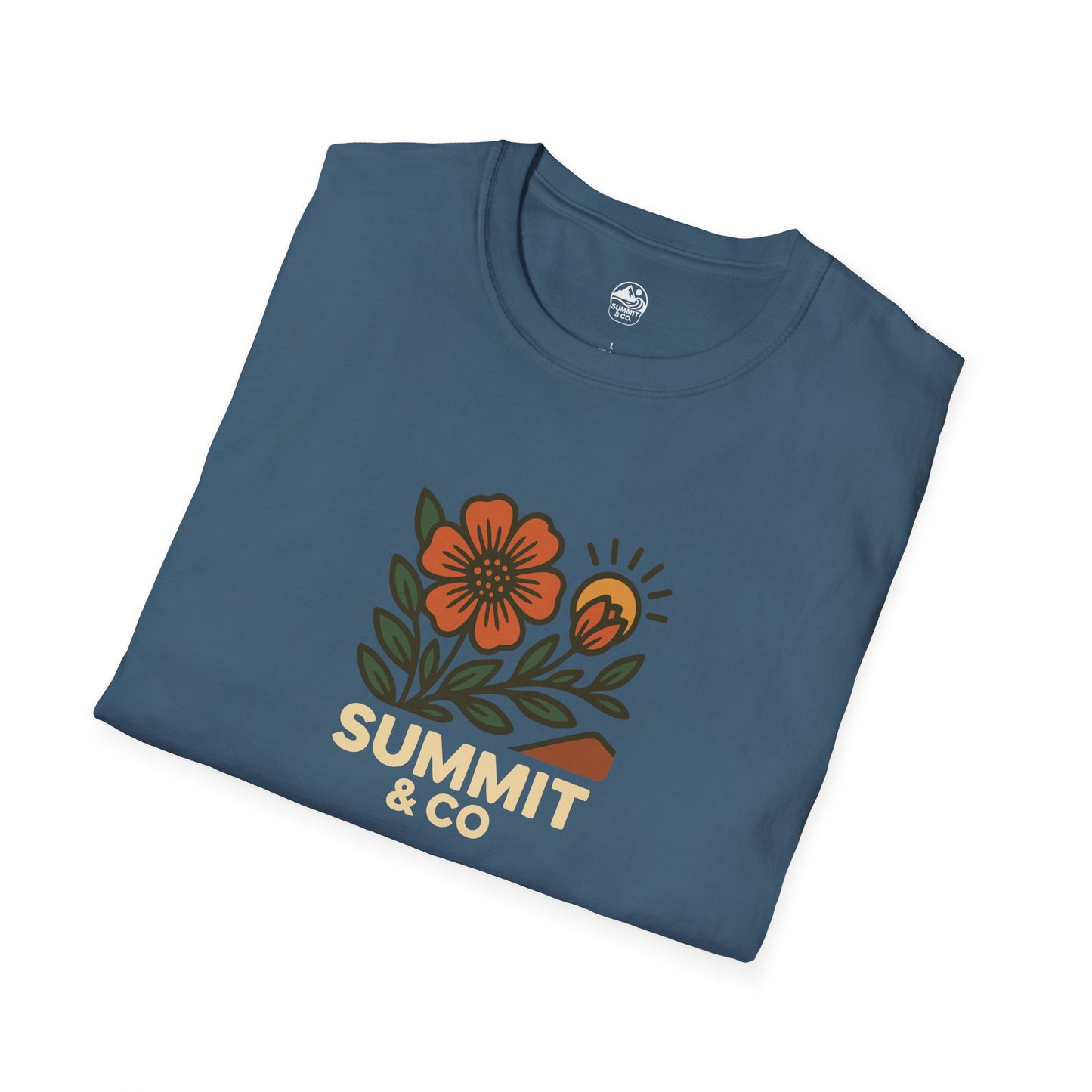 Summit&Co. Softsyle Tee-Flowers