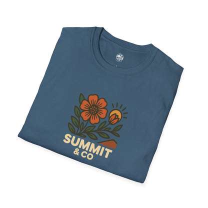 Summit&Co. Softsyle Tee-Flowers