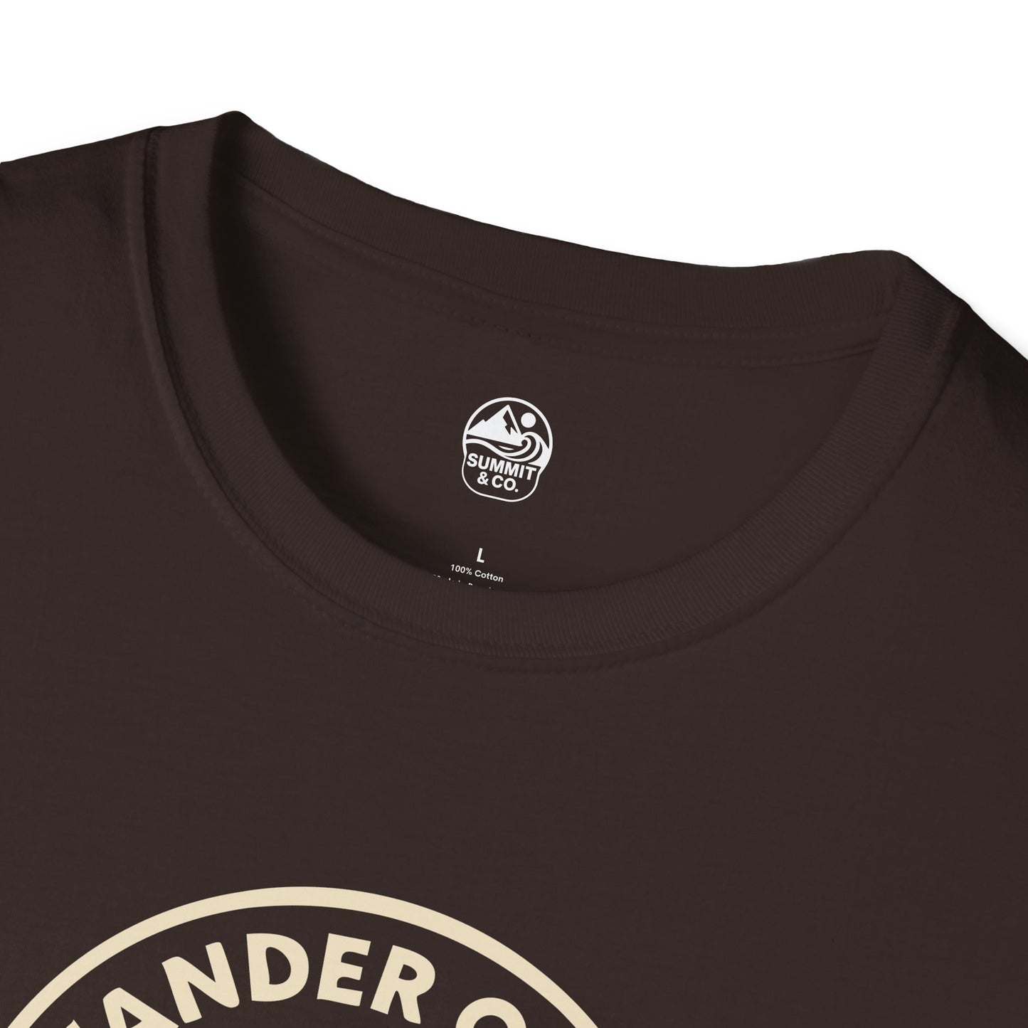 Summit&Co.  Softstyle Tee-Wander Often Always