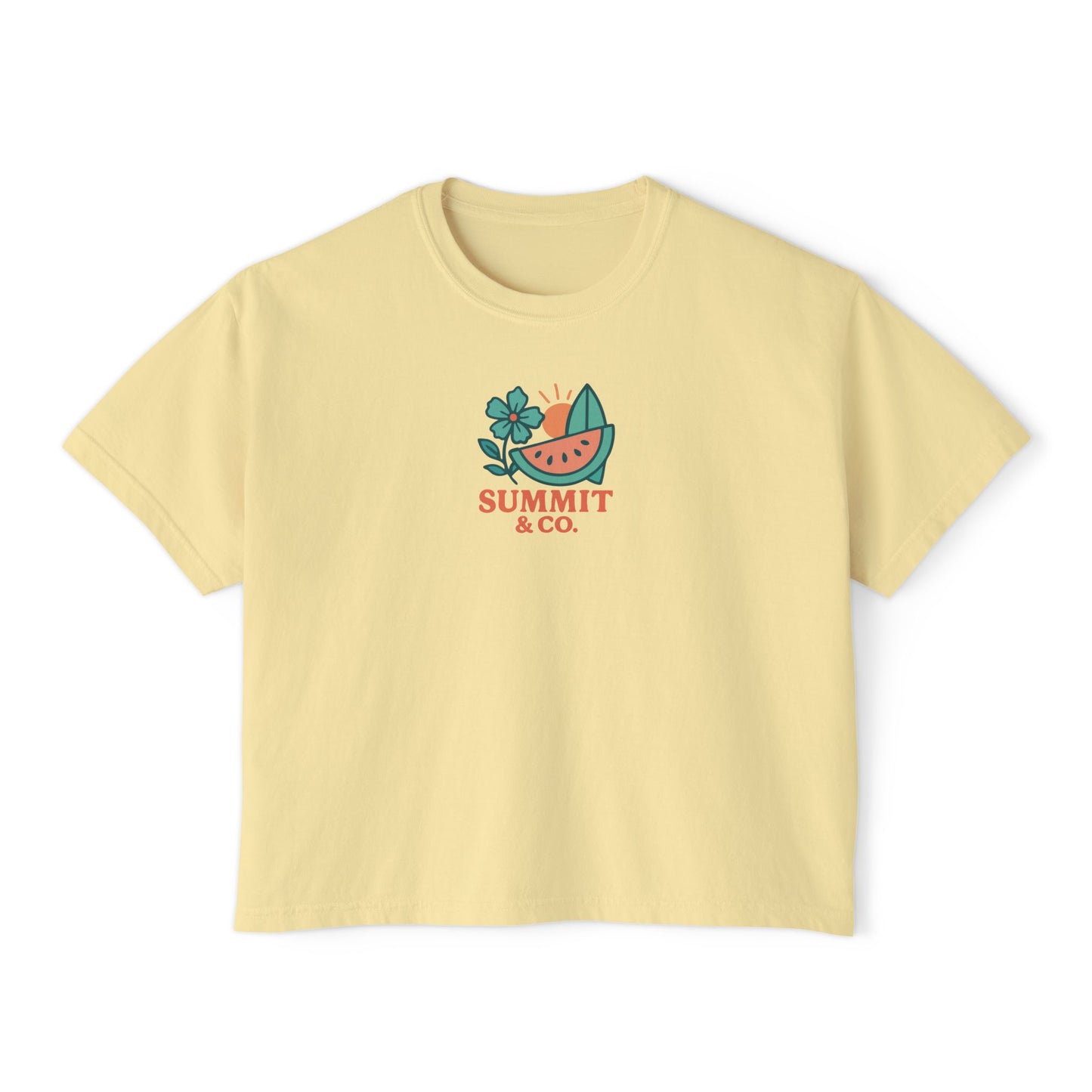 Summit&Co. Women Boxy Tee