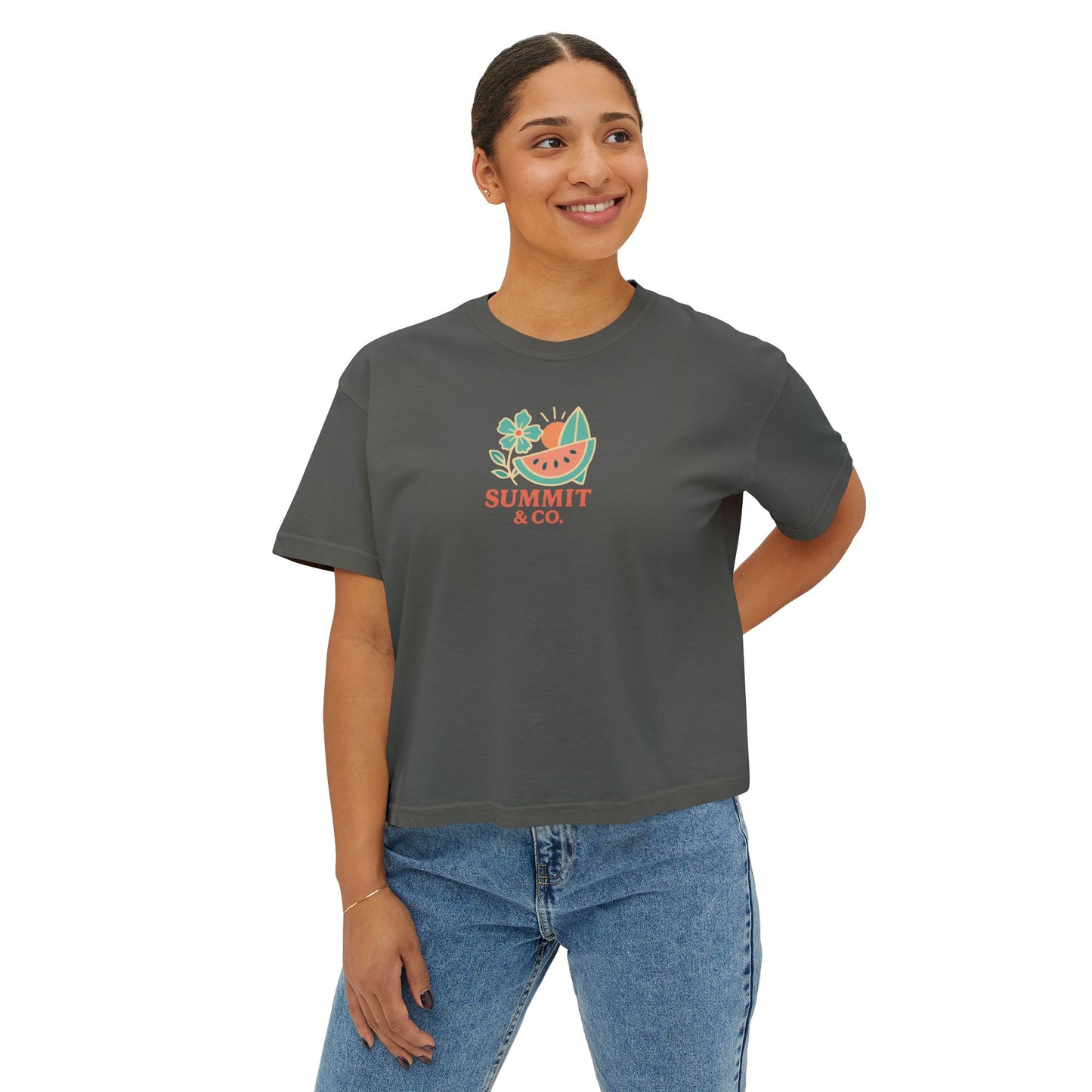 Summit&Co. Women Boxy Tee