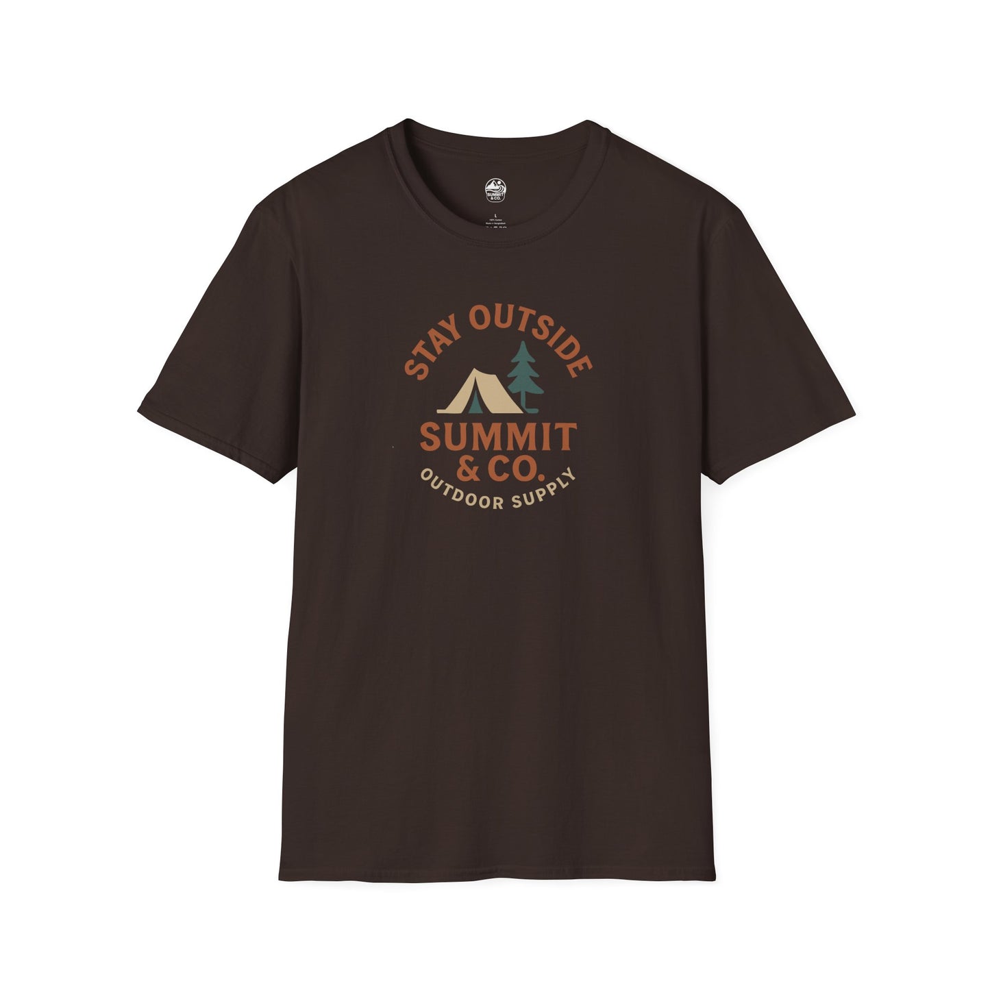 Summit&Co. Softstyle Tee-Stay Outside