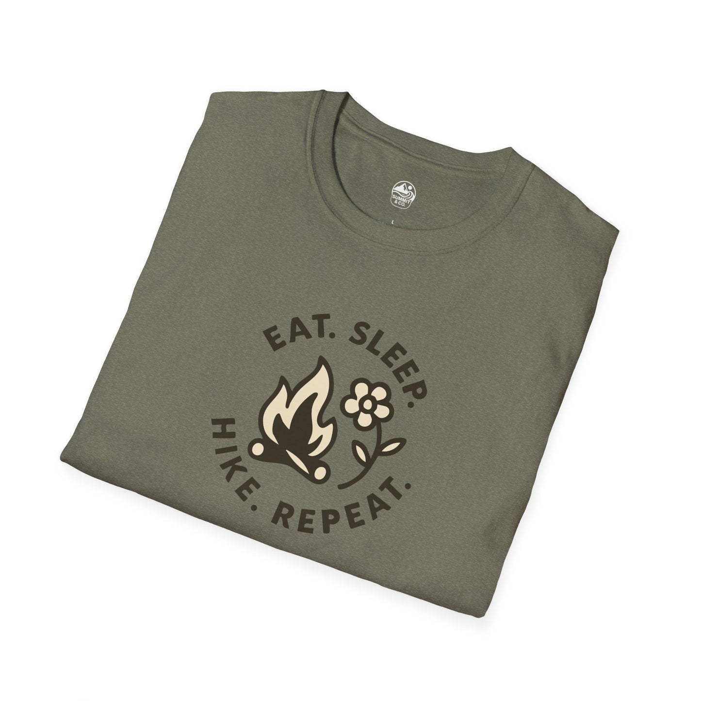 Summit&Co. Eat Sleep Hike Repeat Tee