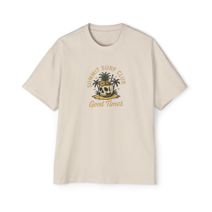 Men's Heavy Oversized Tee-Summit Surf Club
