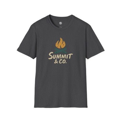 Summit&Co. Softstyle Tee- Brushed Fire
