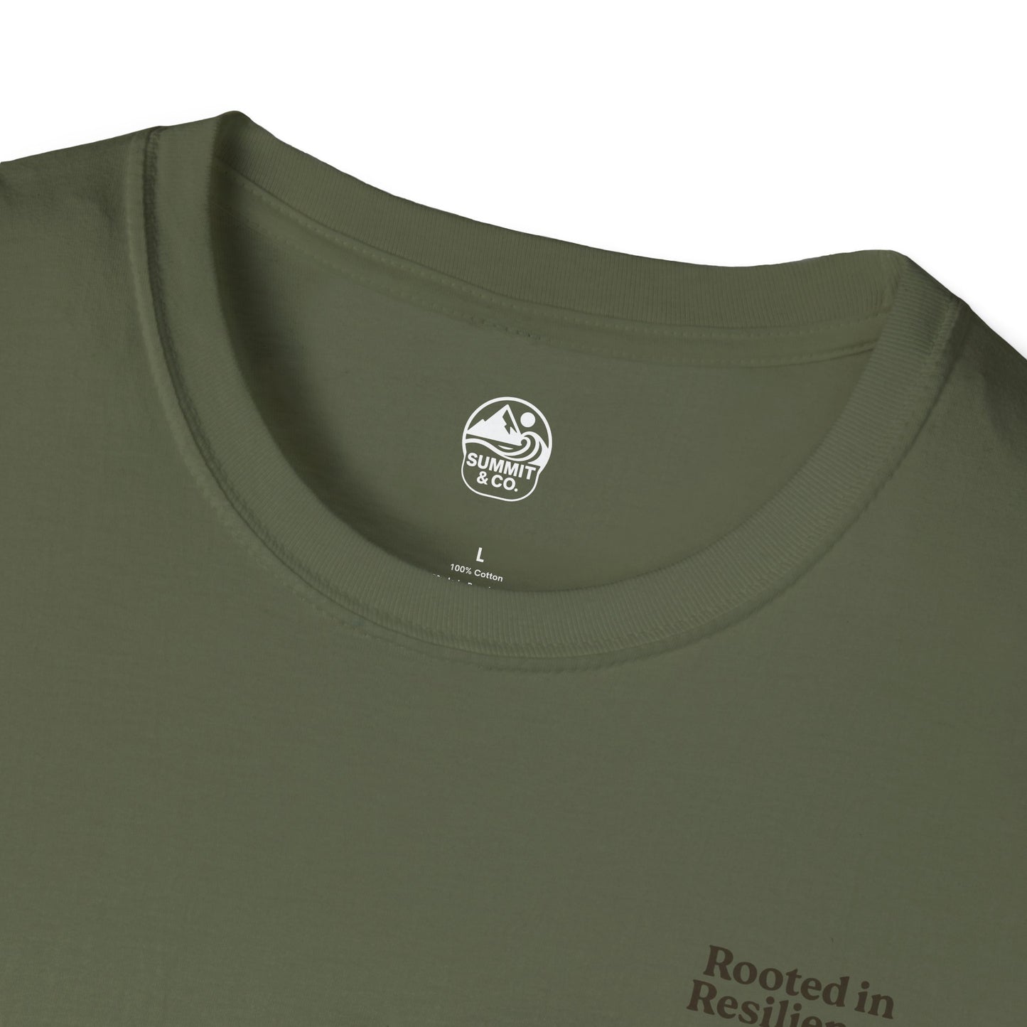 Summit&Co. Softstyle Tee-Rooted In Resiliance