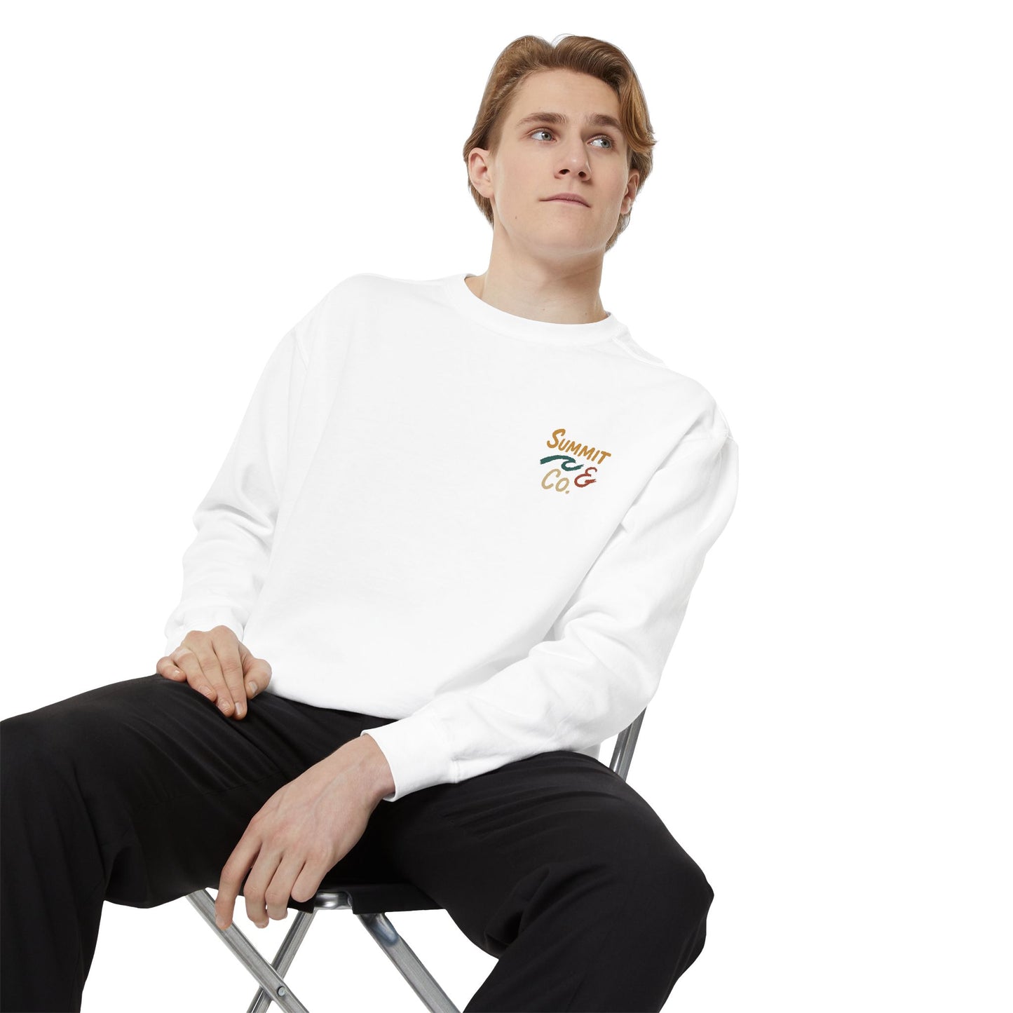 Women's Summit&Co. Garment-Dyed Sweatshirt