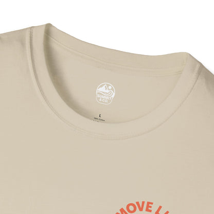 Summit&Co. Softstyle Tee-Surfer Woman (w/Back Design)