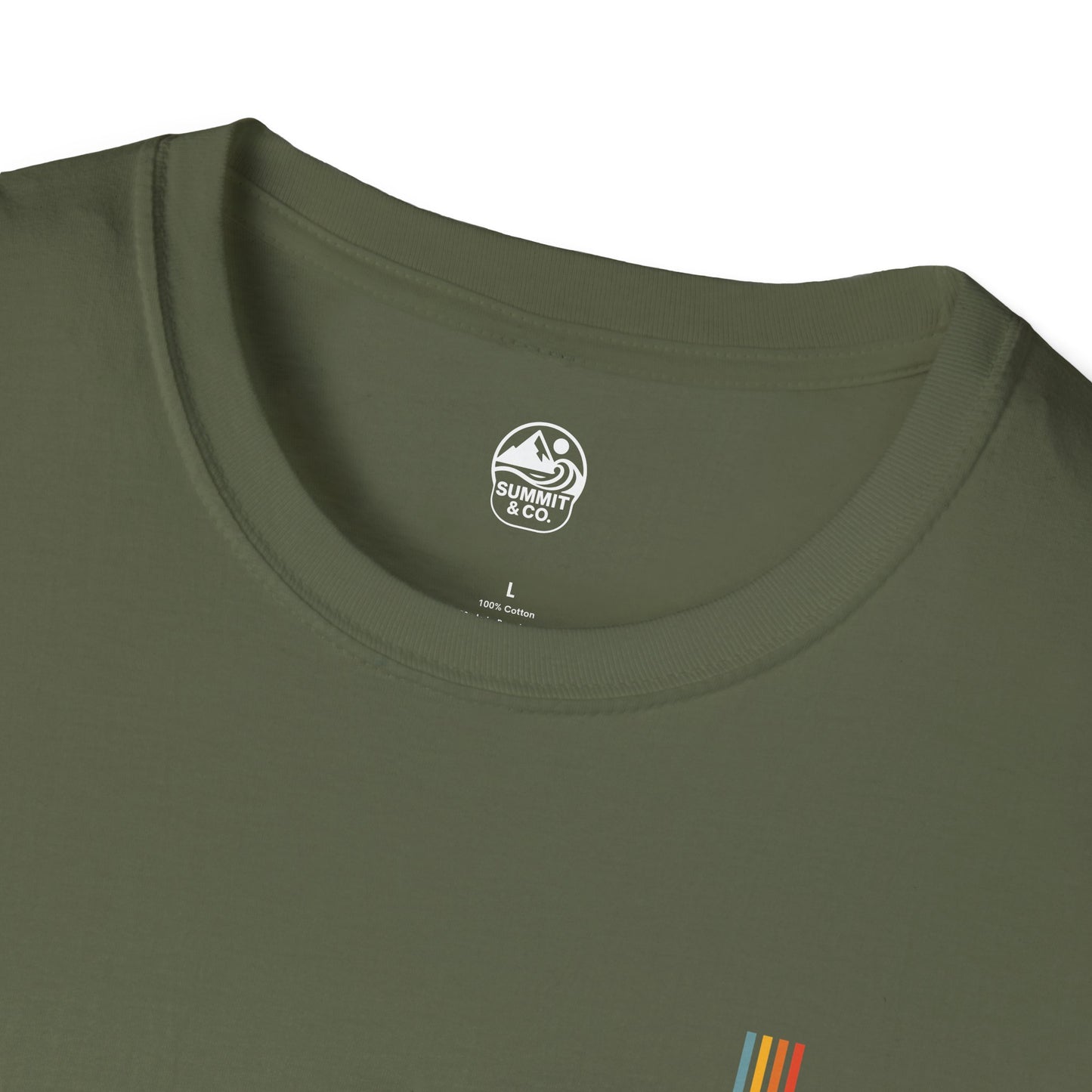 Summit&Co. Vintage Horizontal Lines Tee