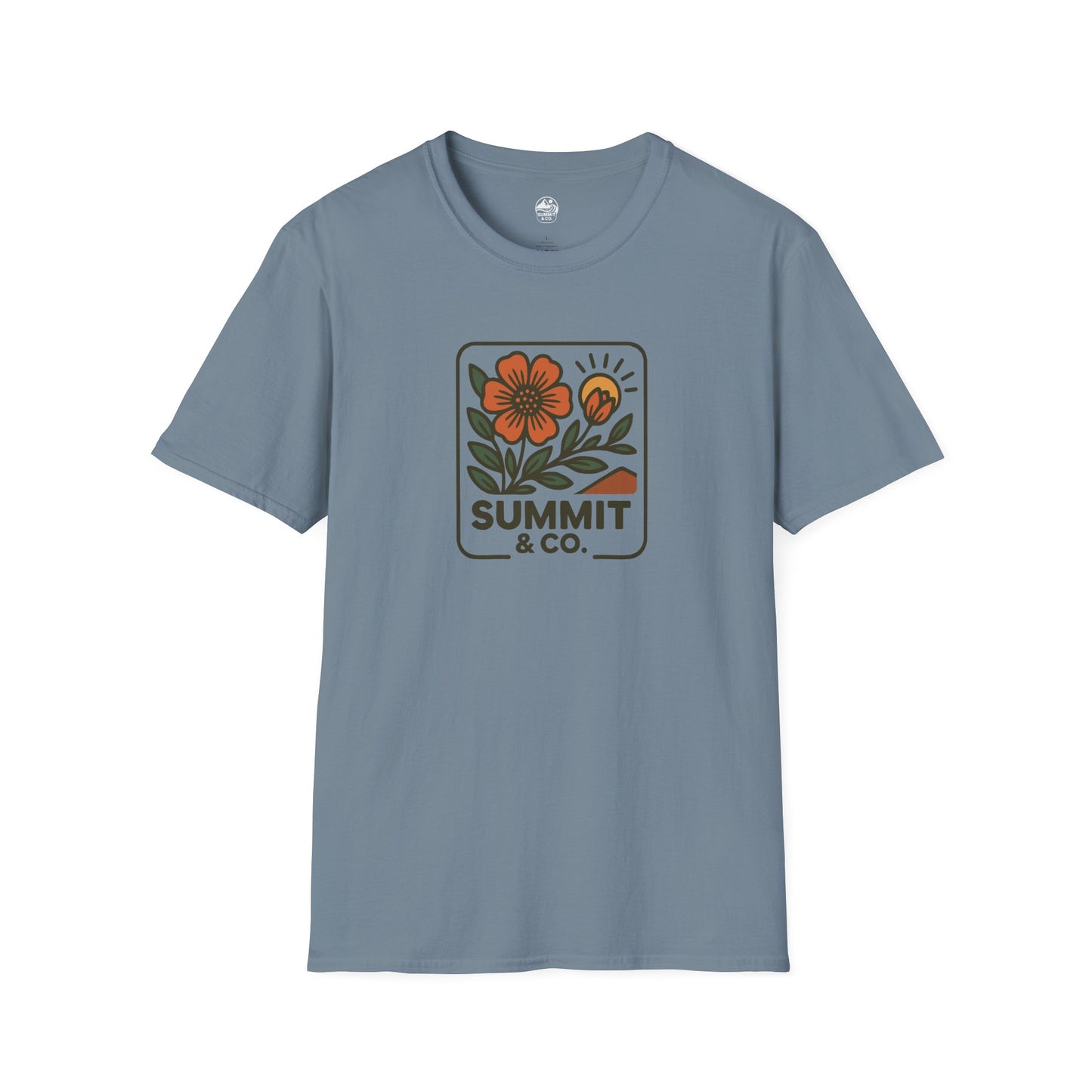 Summit&Co. Softsyle Tee-Flowers