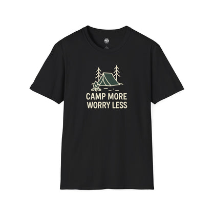 Summit&Co. Softstyle Tee-Camp More Worry Less