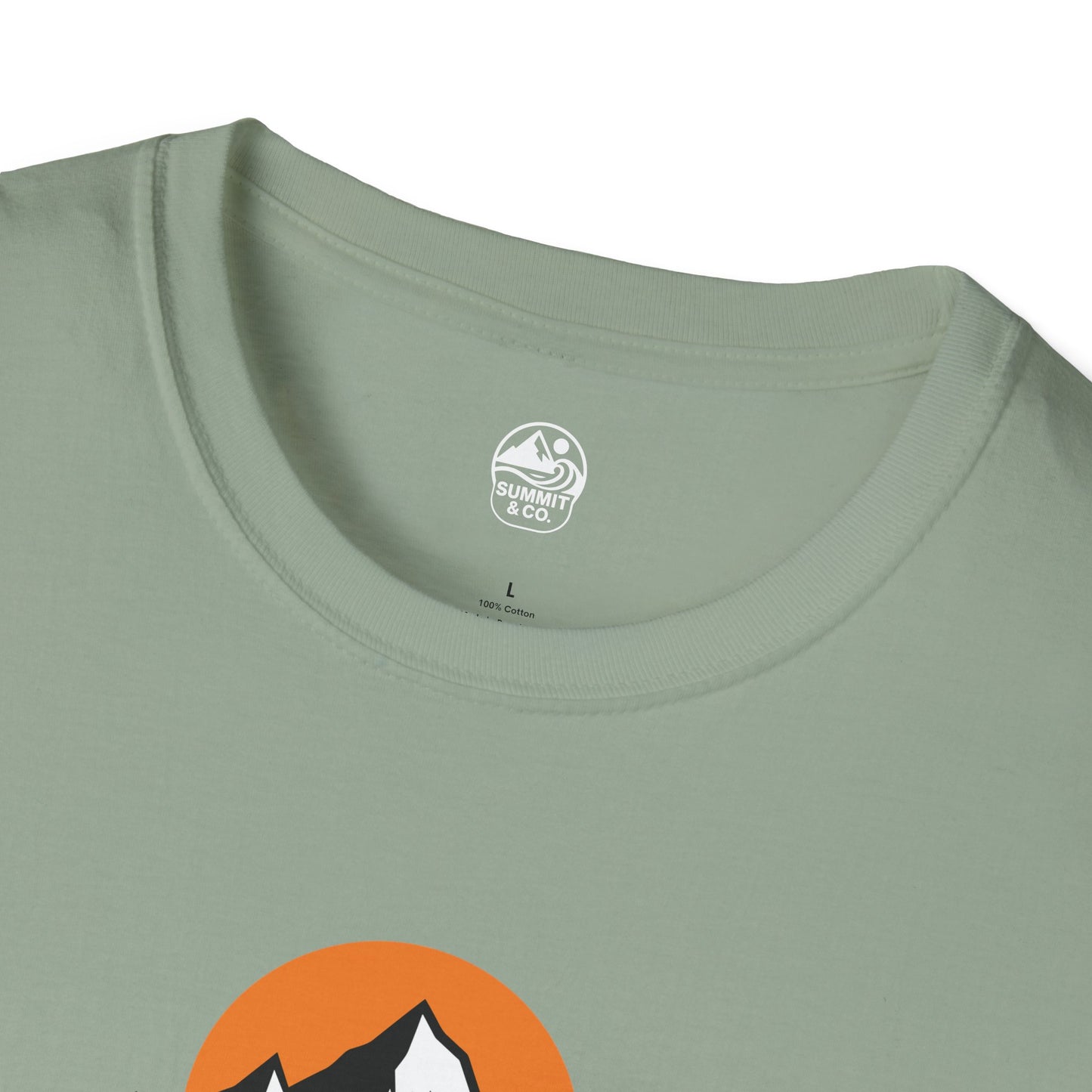 Summit&Co. Softstyle Tee-Mountain& Sun
