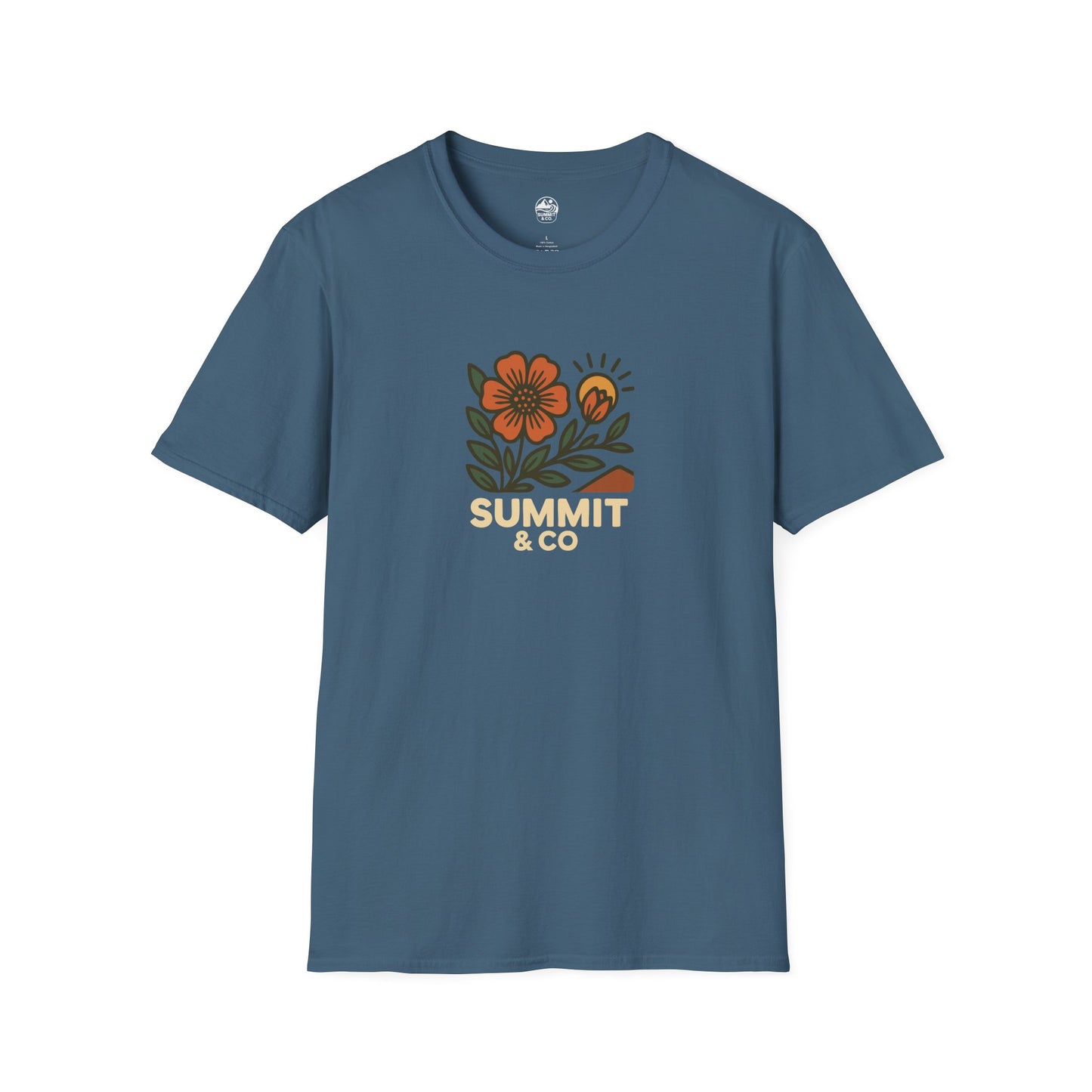 Summit&Co. Softsyle Tee-Flowers