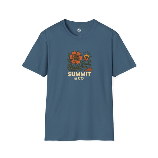 Summit&Co. Softsyle Tee-Flowers