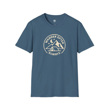 Summit&Co.  Softstyle Tee-Wander Often Always