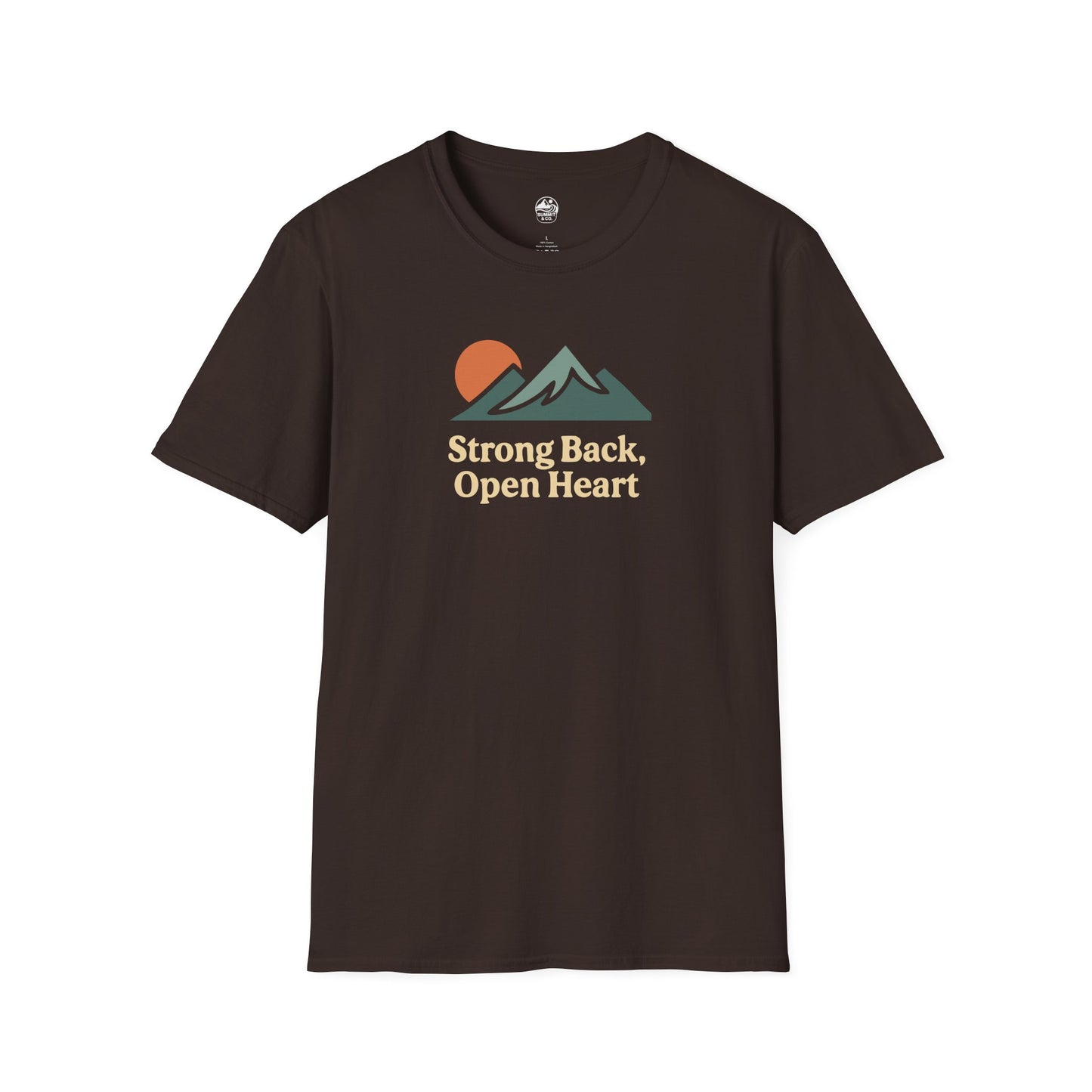 Summit&Co. Softsyle Tee-Strong Back Transparan