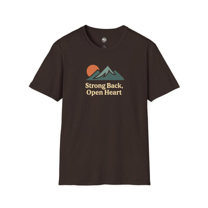 Summit&Co. Softsyle Tee-Strong Back Transparan