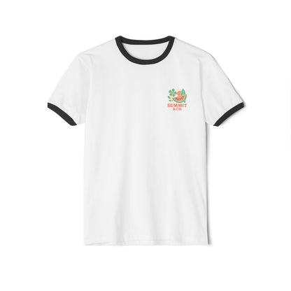 Summit&Co. Women's Ringer Watermelon Tee