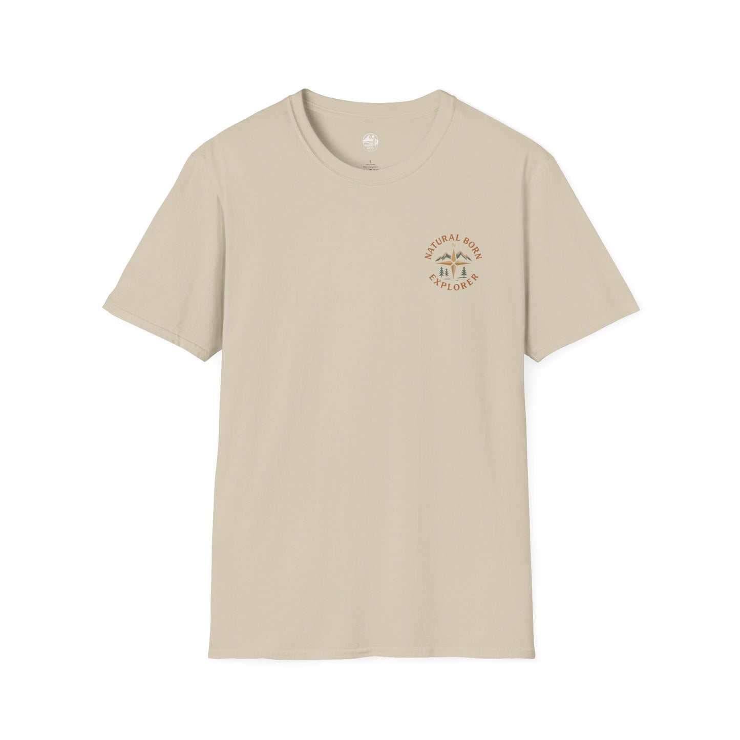 Summit&Co. Softstyle Tee-Natural Explorer