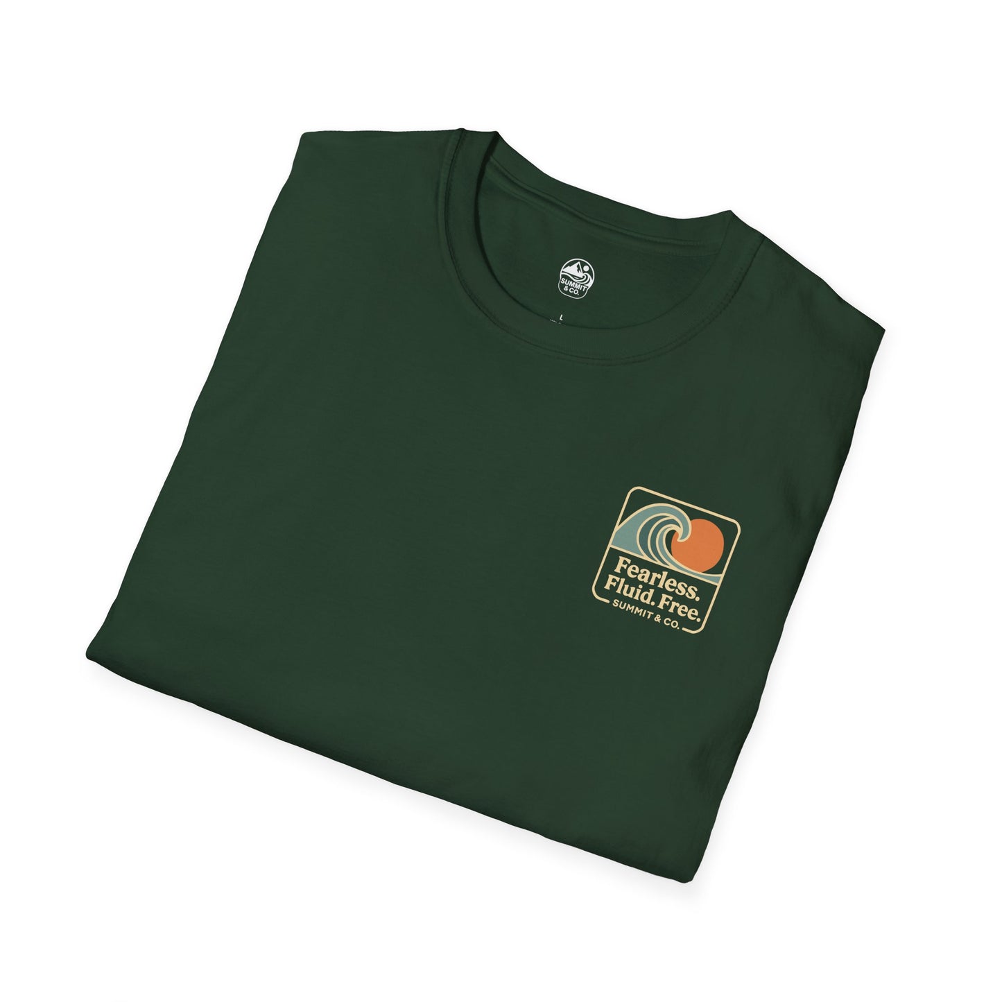 Summit&Co.  Softstyle Tee-Fluid&Free