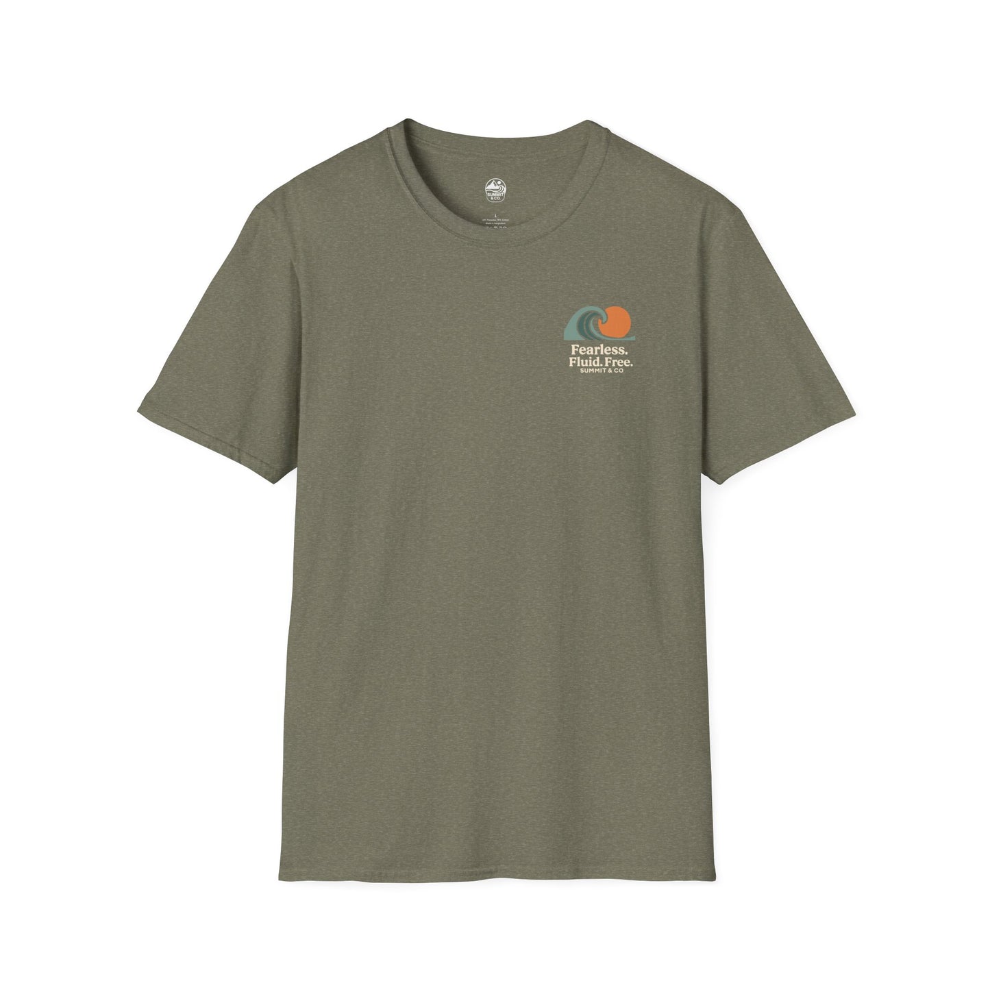 Summit&Co. Softstyle Tee-Fluid&Free