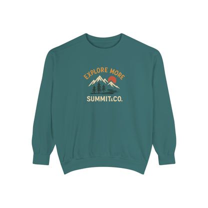 Women's Garment-Dyed Explore More Sweatshirt