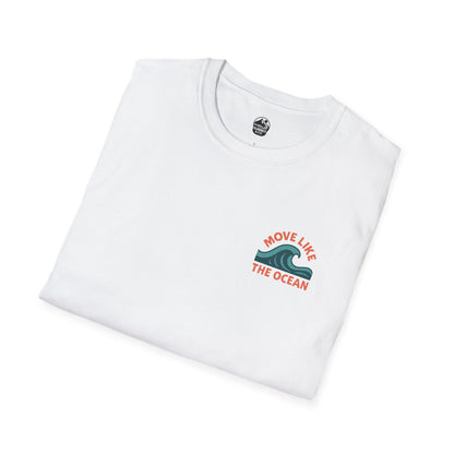 Summit&Co. Softstyle Tee-Surfer Woman (w/Back Design)