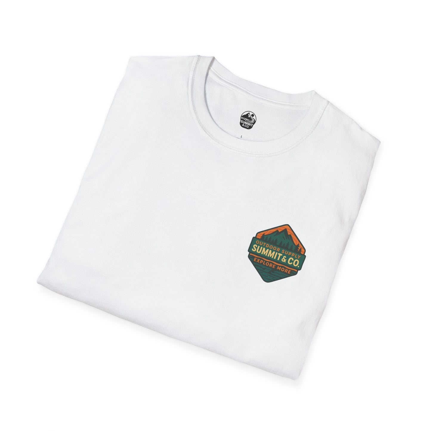 Summit&Co. Softstyle Tee- Hand-drawn Logo