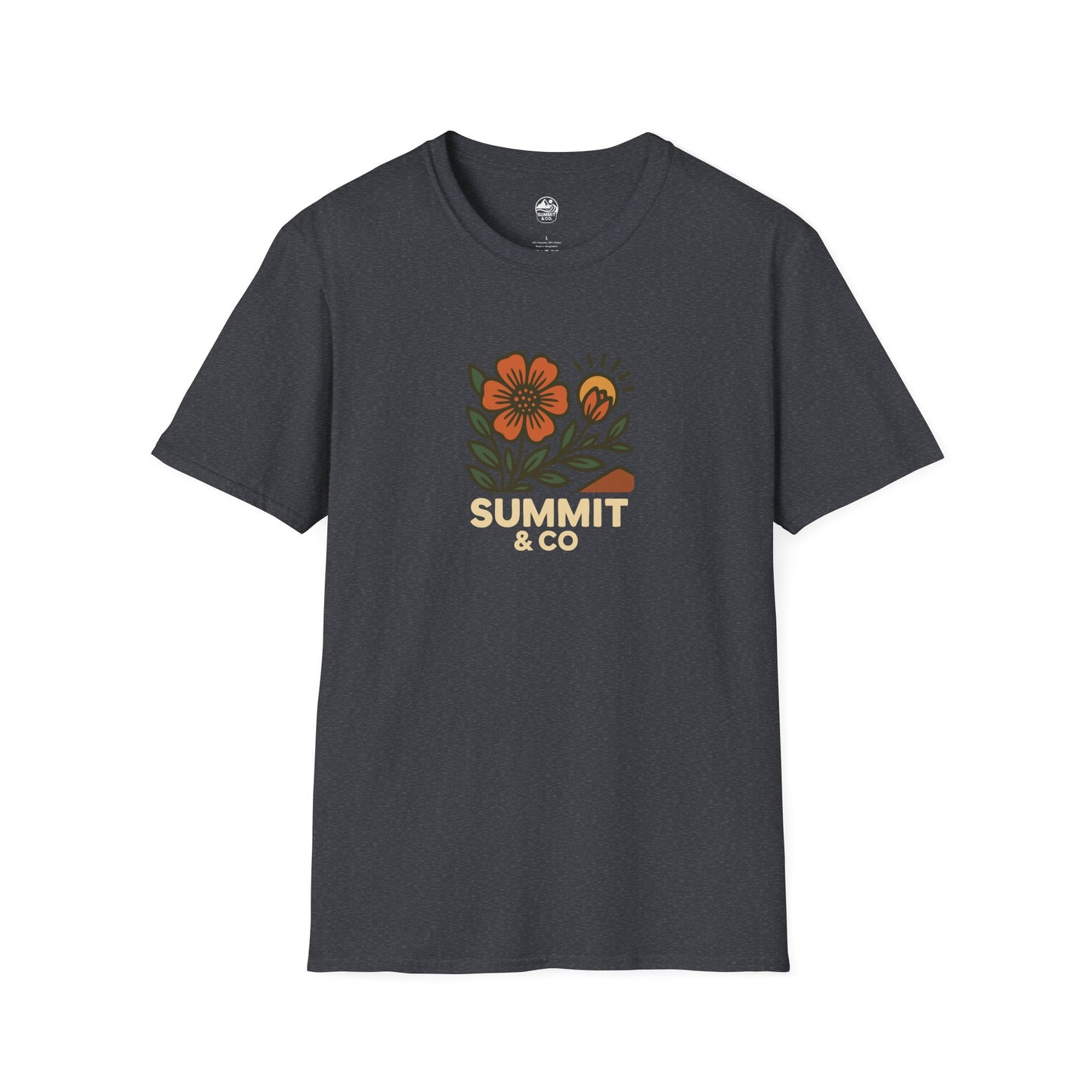 Summit&Co. Softsyle Tee-Flowers