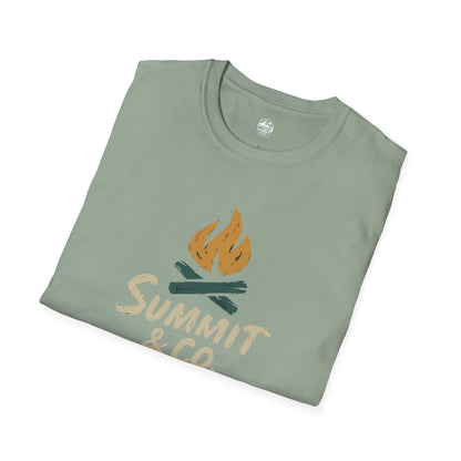 Summit&Co. Softstyle Tee- Brushed Fire