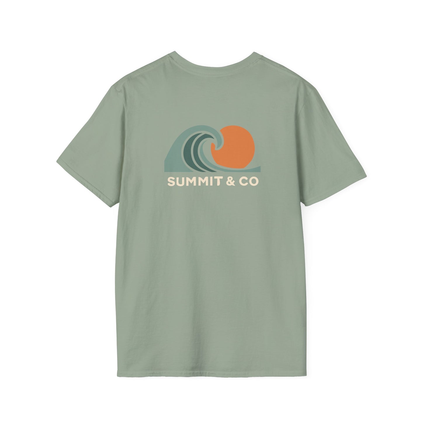 Summit&Co. Softstyle Tee-Fluid&Free (w/Back Design)
