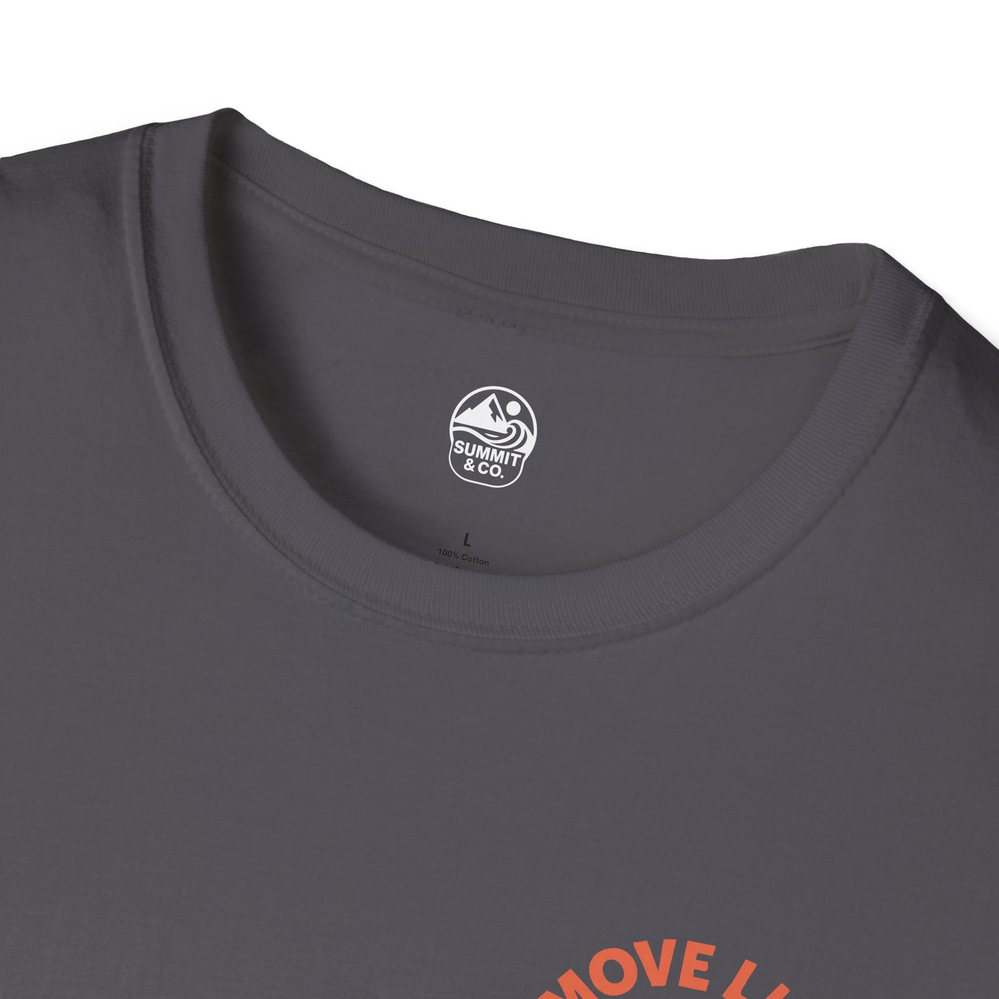 Summit&Co. Softstyle Tee-Surfer Woman (w/Back Design)