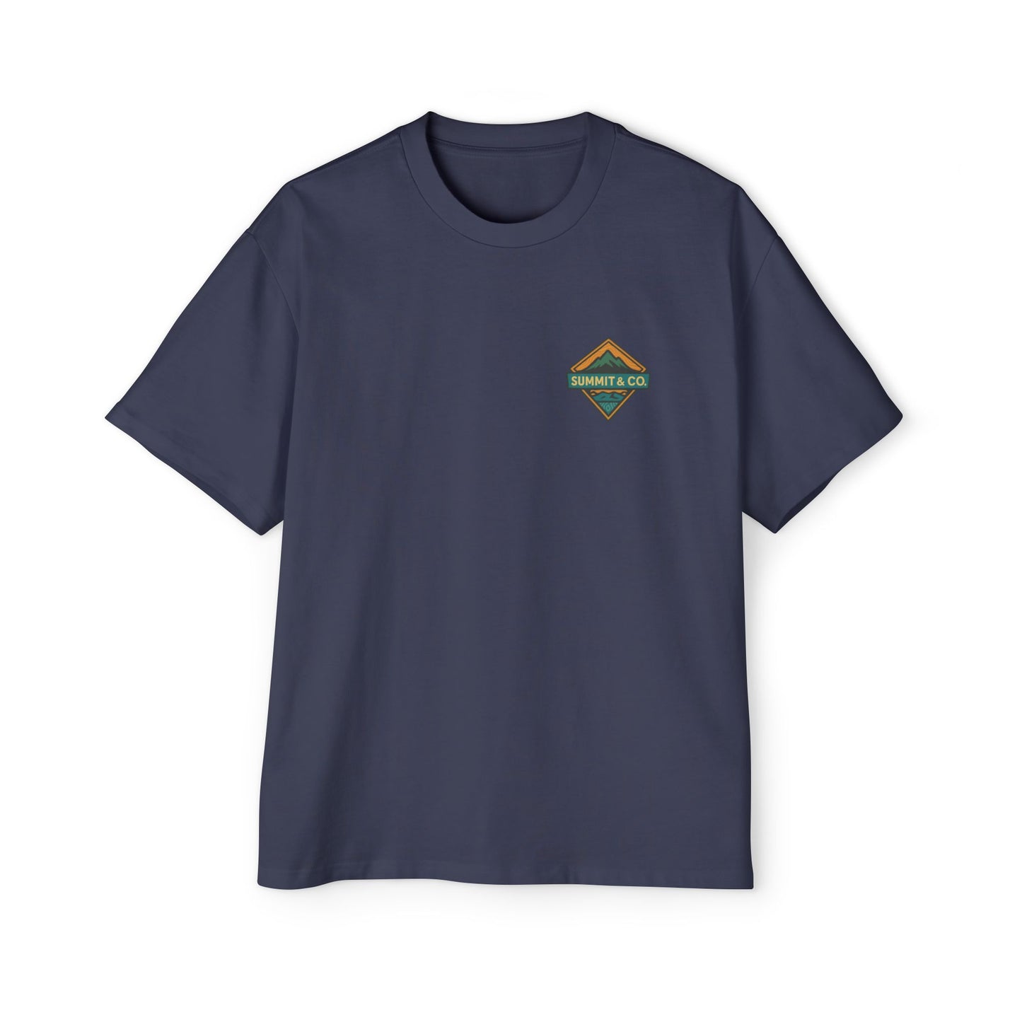 Men's Heavy Oversized Tee-Diamond Logo