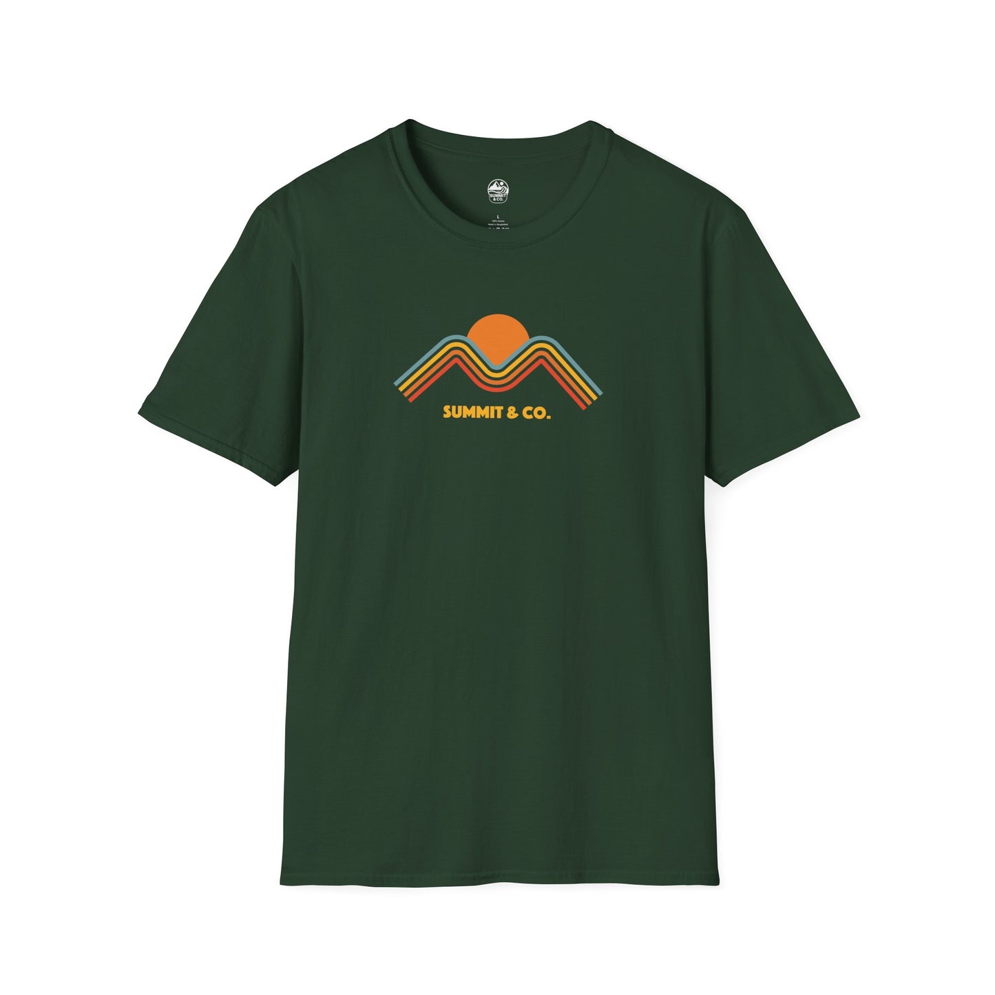 Summit&Co. Softstyle Tee-Vintage Lines