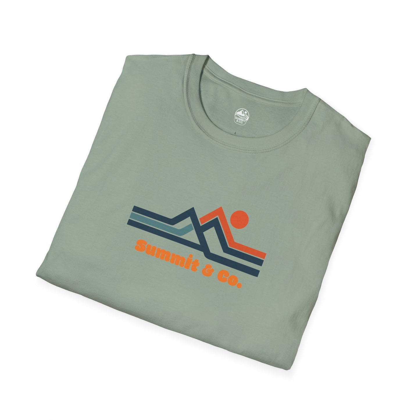 Summit&Co. Softsyle Tee-Abstract Lines