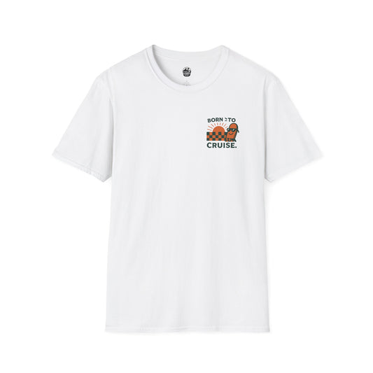 Summit&Co. Softstyle Tee-Born To Cruise (w/Back Design)