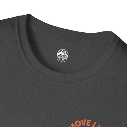 Summit&Co. Softstyle Tee-Surfer Woman (w/Back Design)
