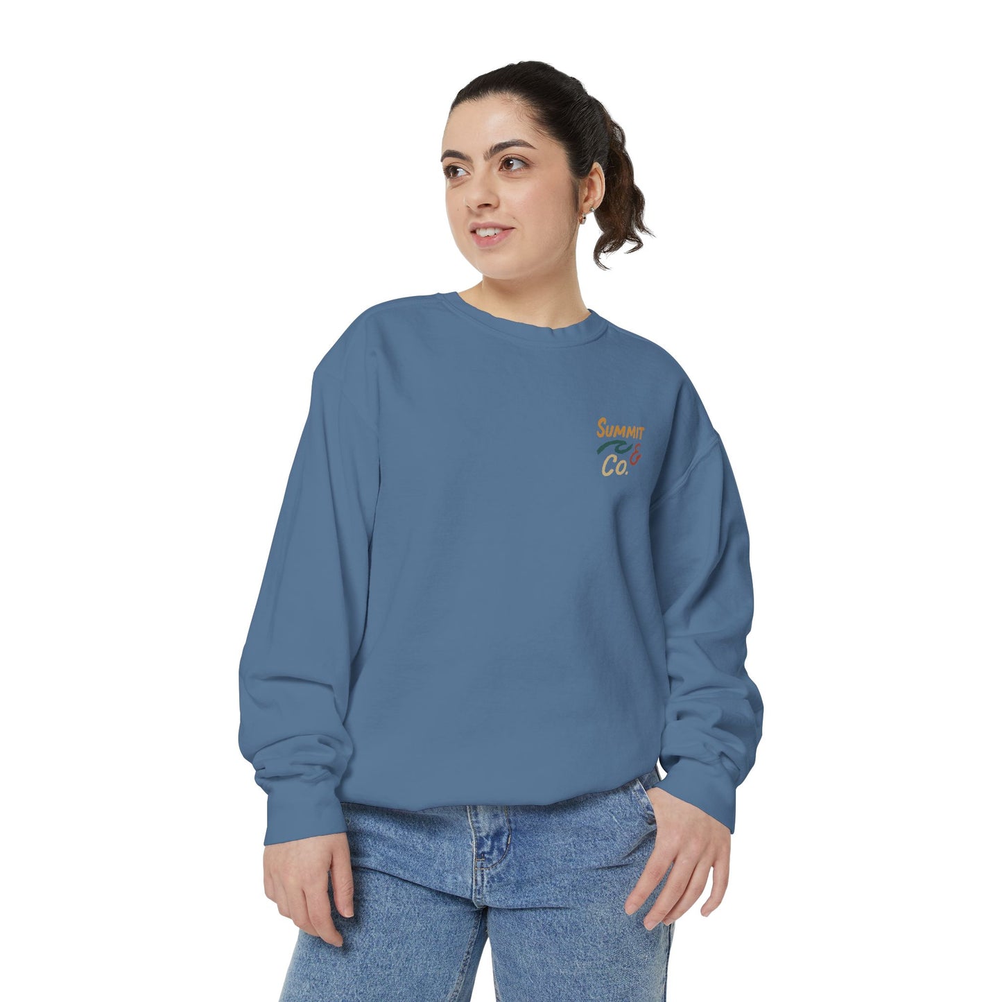 Women's Summit&Co. Garment-Dyed Sweatshirt