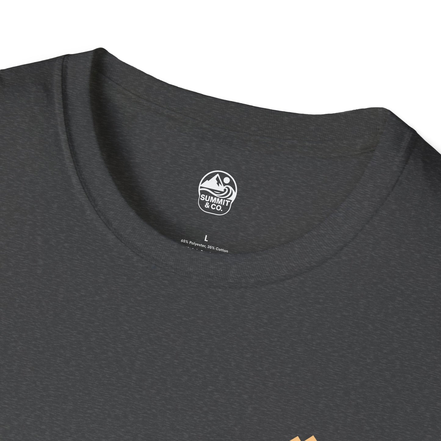 Summit&Co. Softstyle Tee-Mountain& Line