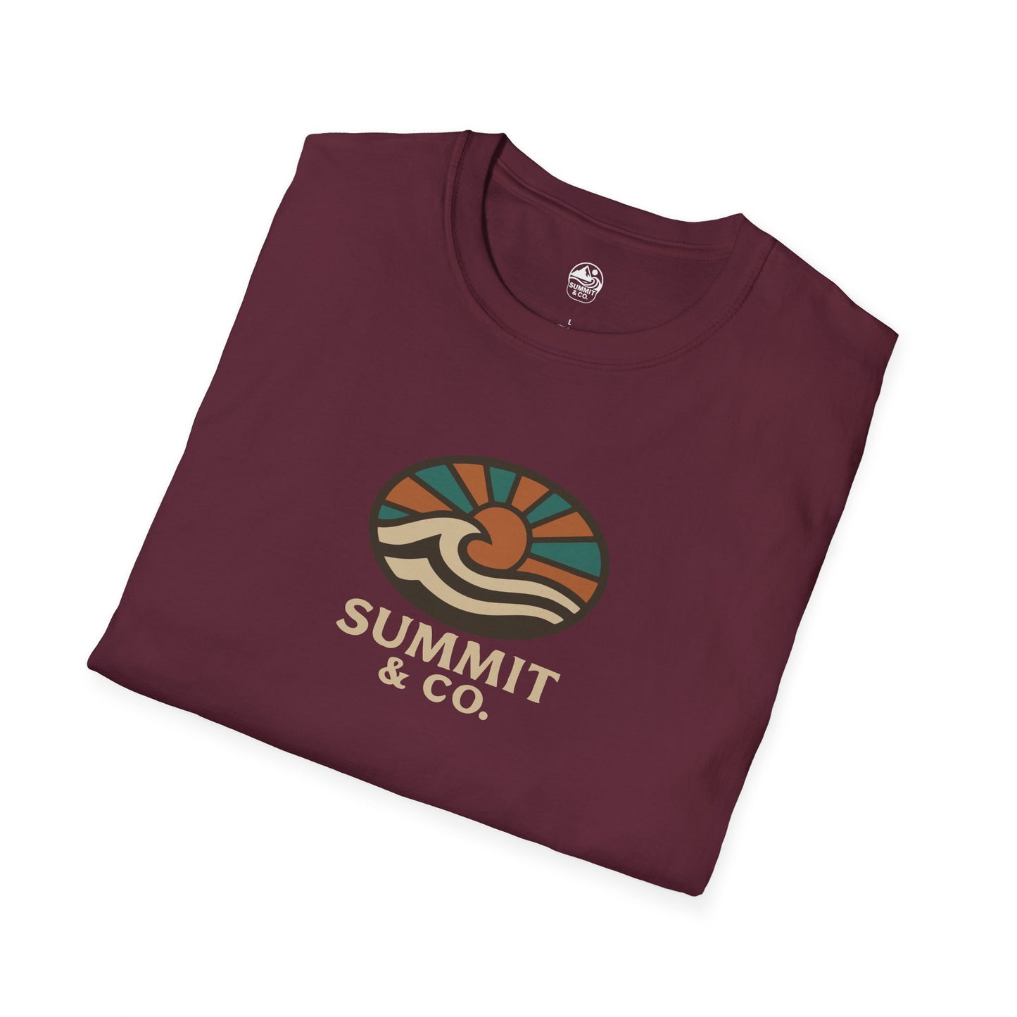 Summit&Co. Softstyle Tee-Logo Colored