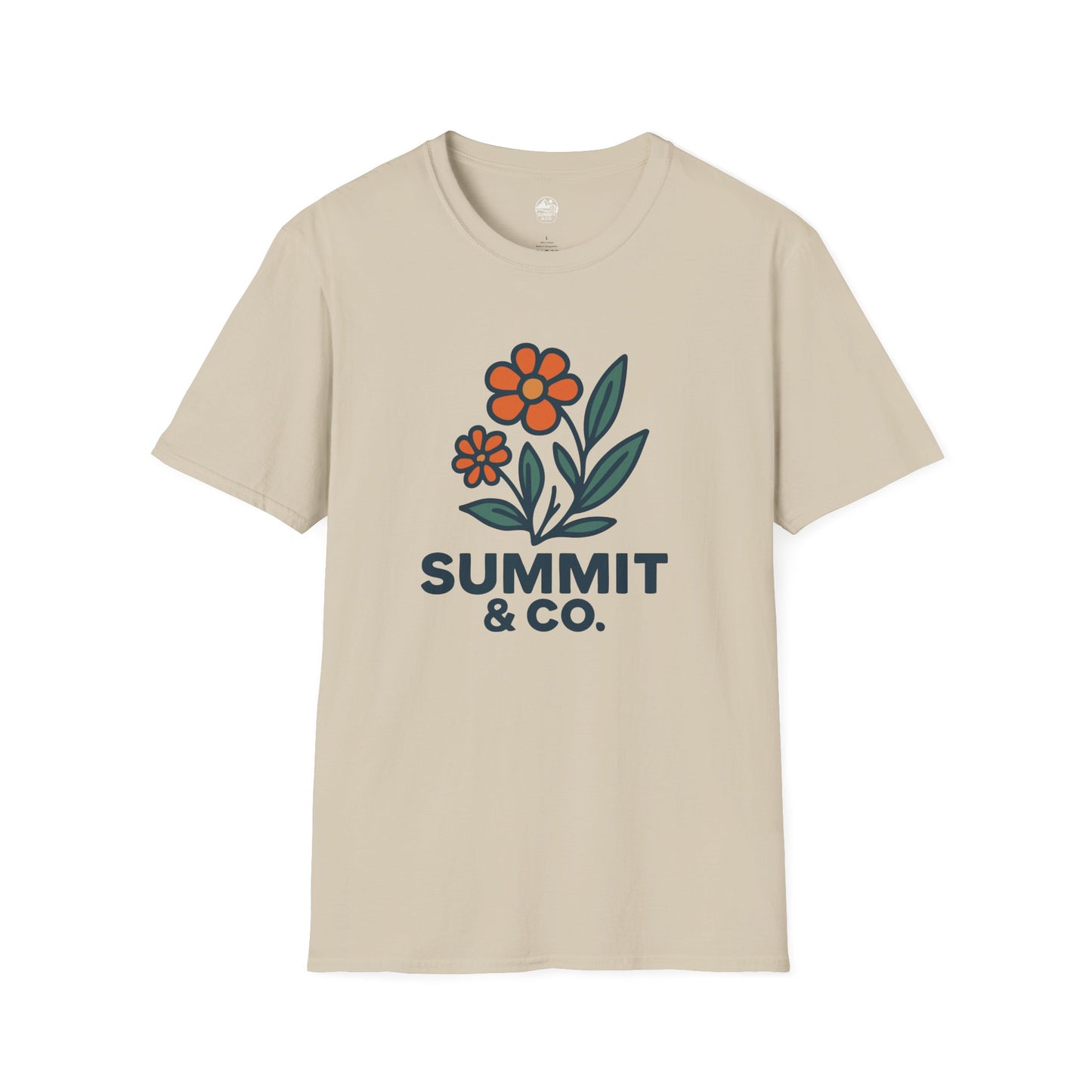 Summit&Co. Softstyle Floral Tee