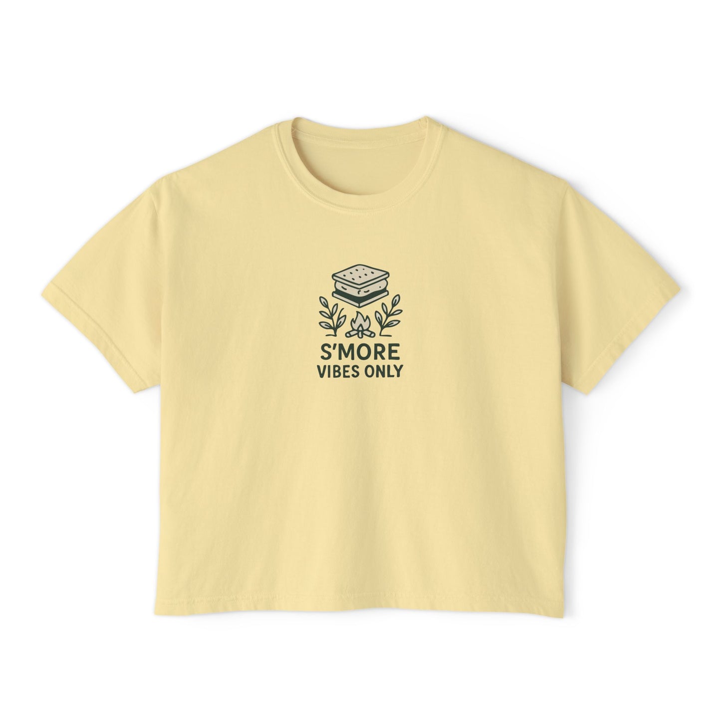 Summit&Co. Women Boxy Tee S'more Vibes