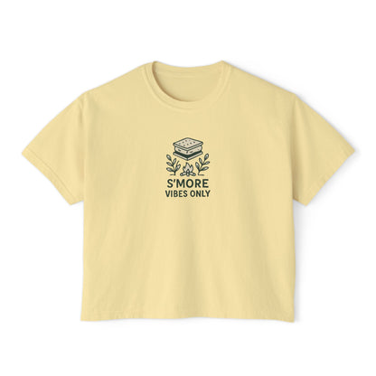 Summit&Co. Women Boxy Tee S'more Vibes