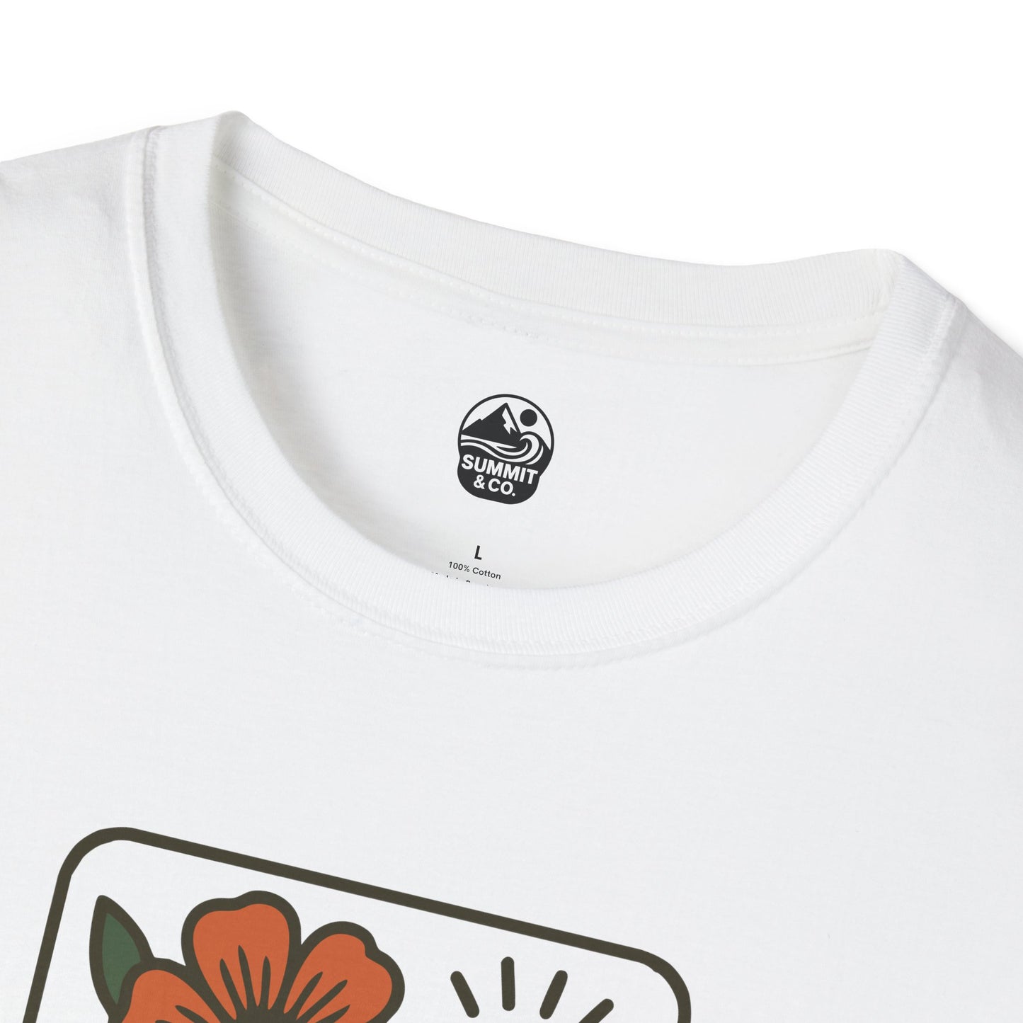 Summit&Co. Softsyle Tee-Flowers