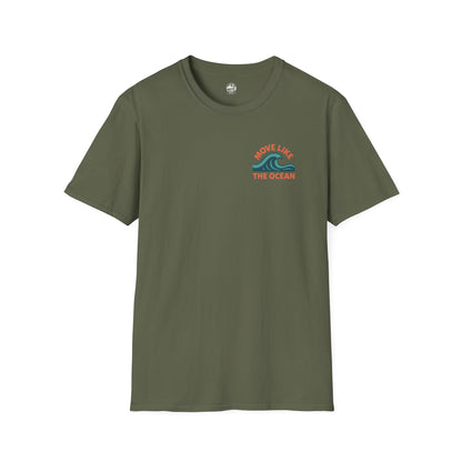 Summit&Co. Softstyle Tee-Surfer Woman (w/Back Design)